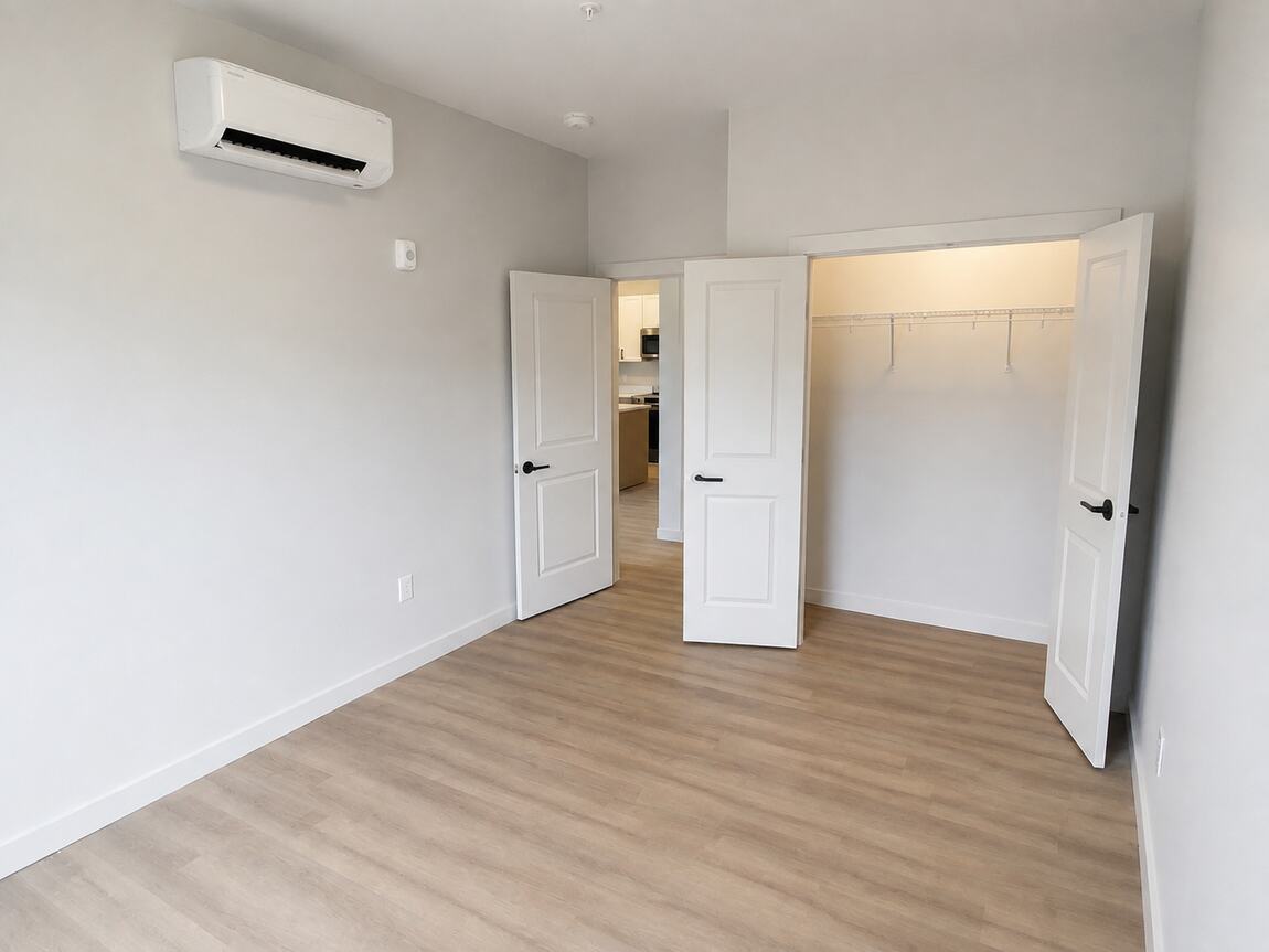 Bedroom with its own climate control